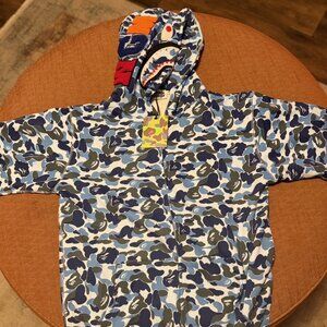 Blue Camo Bape Hoodie